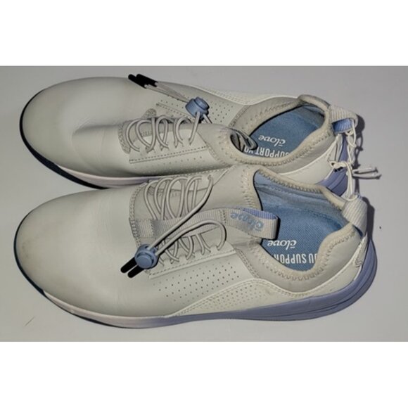 NWOT Clove 6 Classic Gray Matter Nursing Tennis Shoes Blue Gray 127344 - Picture 2 of 4